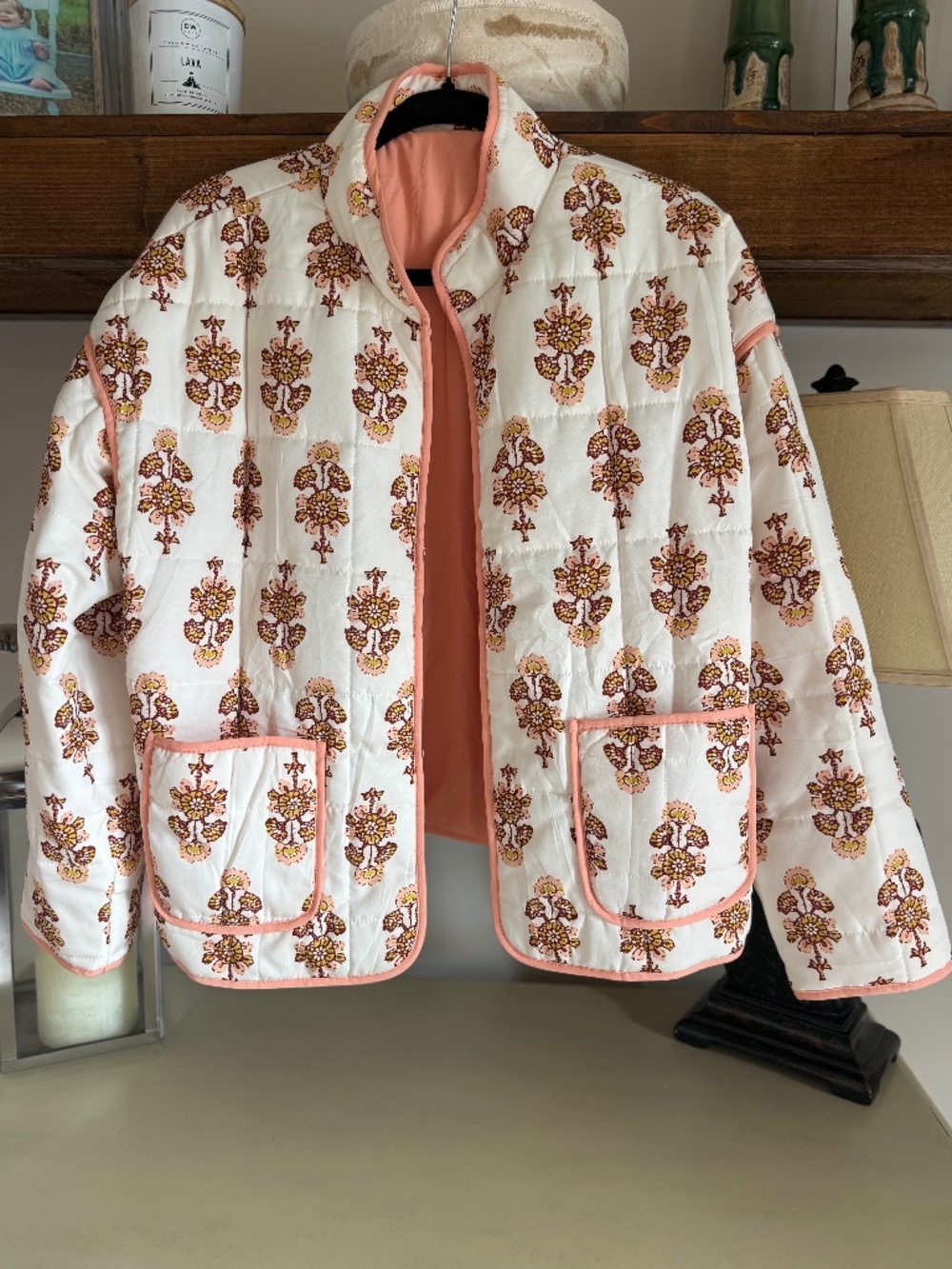 Puffer Open Front Lightweight Jacket